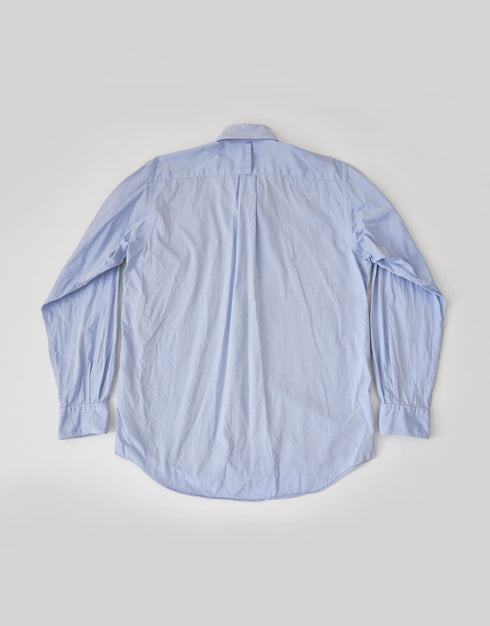 ピンオックスフォード前身頃切替シャツ