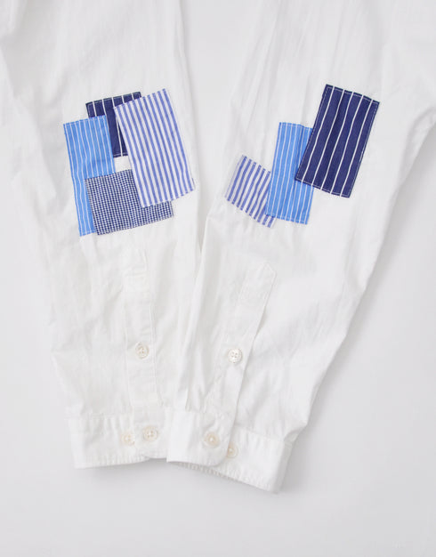 パッチワークリメイクシャツ