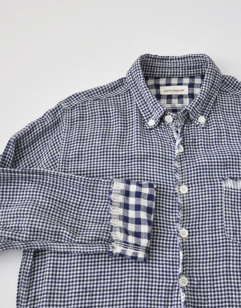 ダブルガーゼのウラモリカゲシャツ