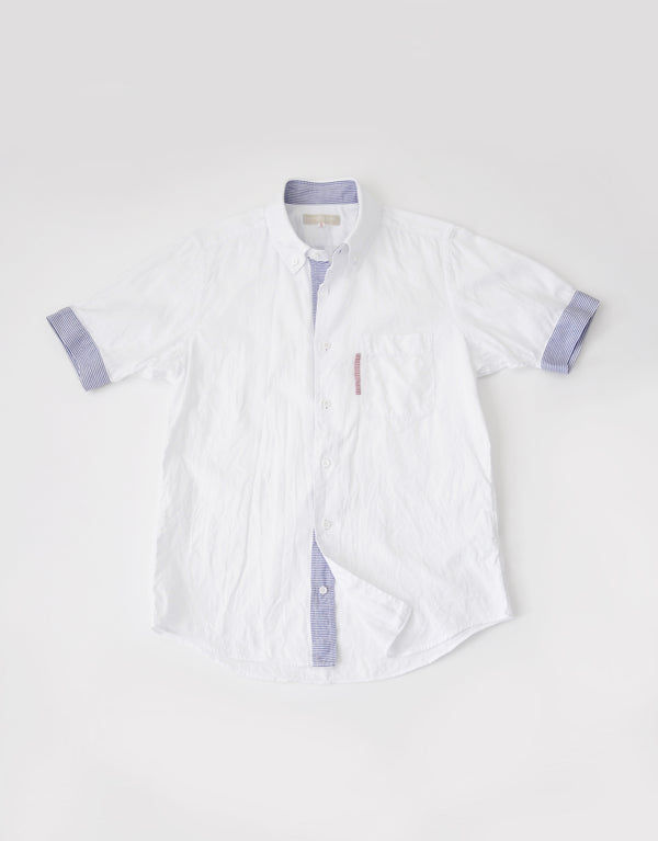 ロイヤルオックスの半袖マリンシャツ