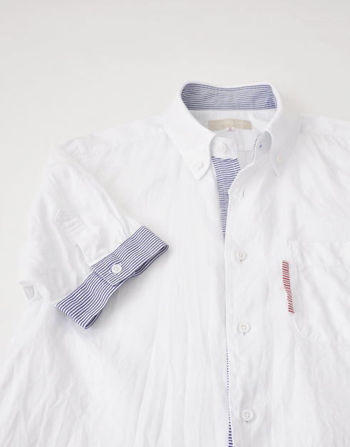 ロイヤルオックスの半袖マリンシャツ