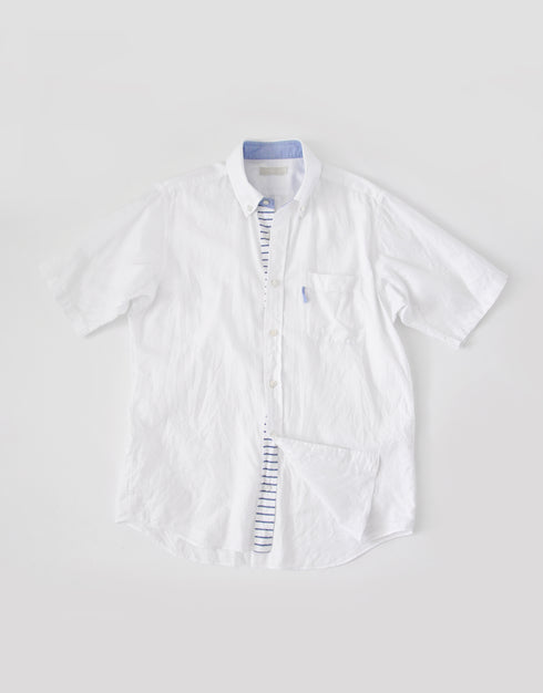 ロイヤルオックス切り替え半袖シャツ