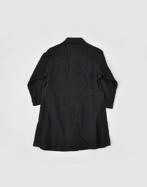 リネンのギャザーチュニック