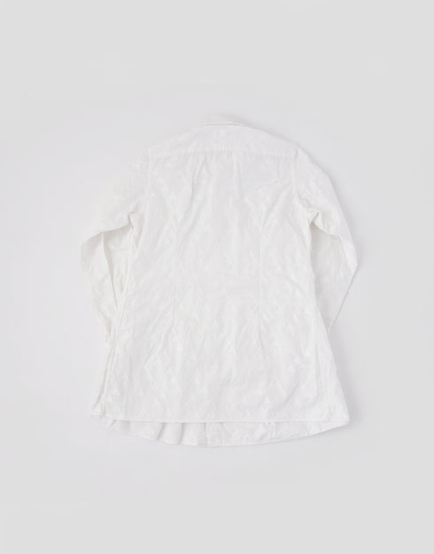 三角カットジャガードのチュニック