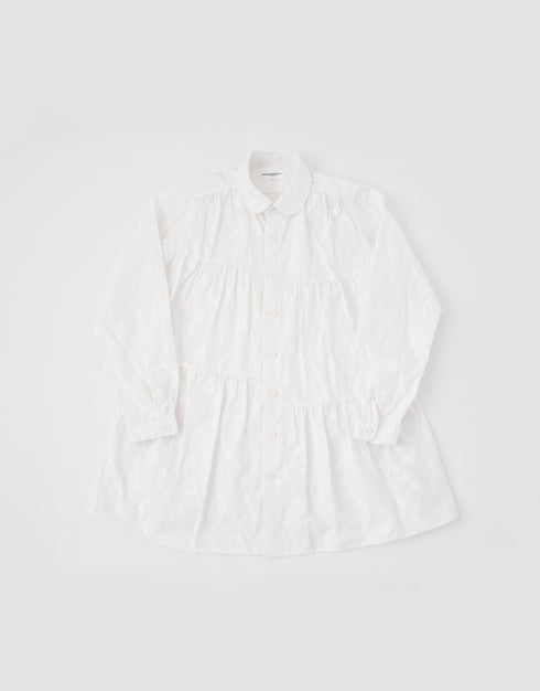 三角カットジャガードのチュニック