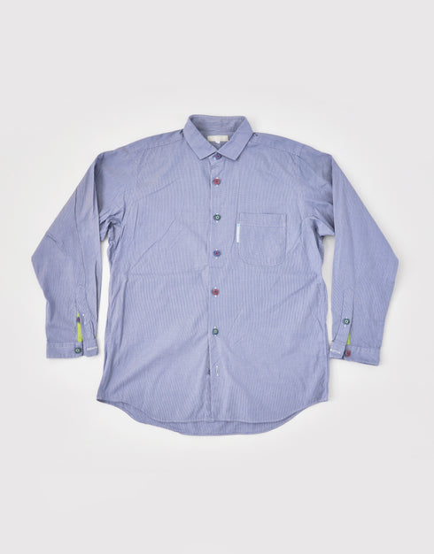 ほぼ日コラボくるみボタンシャツ