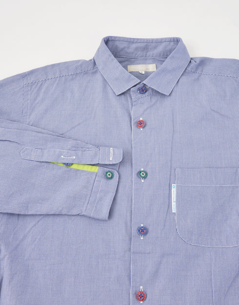 ほぼ日コラボくるみボタンシャツ