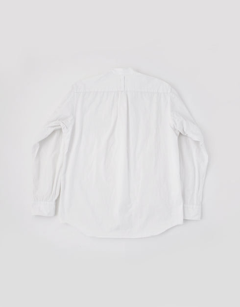 コットンブロードのくるみリメイクシャツ