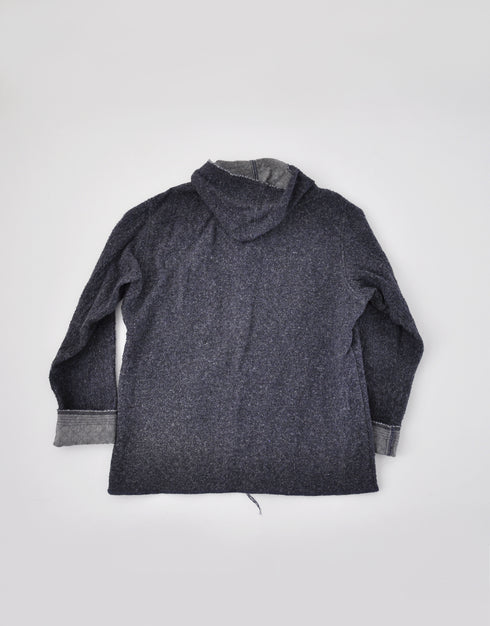 ダブルフェイスのウラモリカゲシャツフード