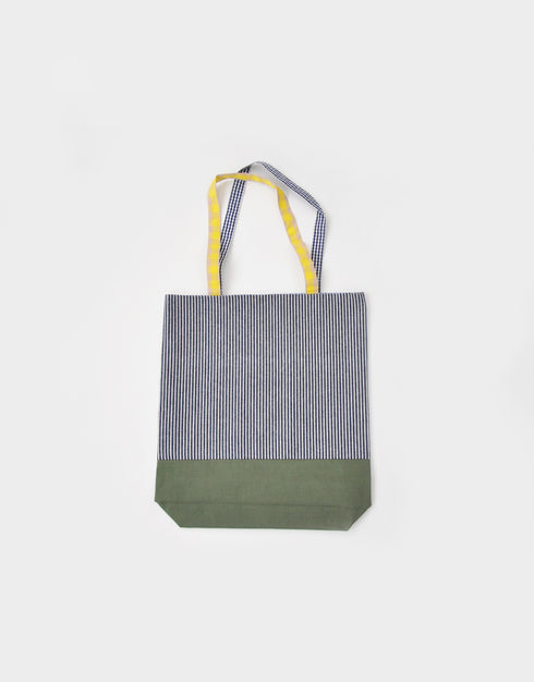 パッチワークシャツトート