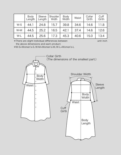 ダブルクロスのギャザーシャツドレス