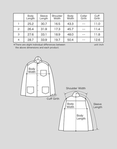 はっ水ナイロンのフーディーシャツ