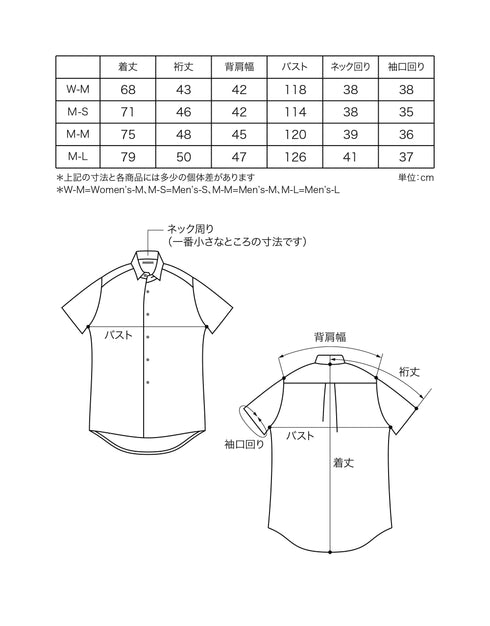 シアサッカーの半袖ボタンダウンシャツ