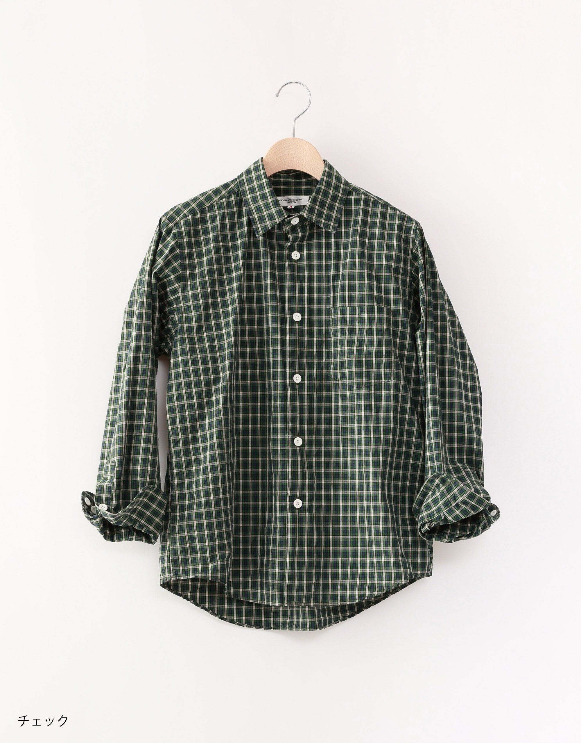 MORIKAGE SHIRT KYOTO モリカゲシャツキョウト 長袖 シャツ サイズSS ピンク パープル ブルー系 レディース E 1406050055981 - メルカリ