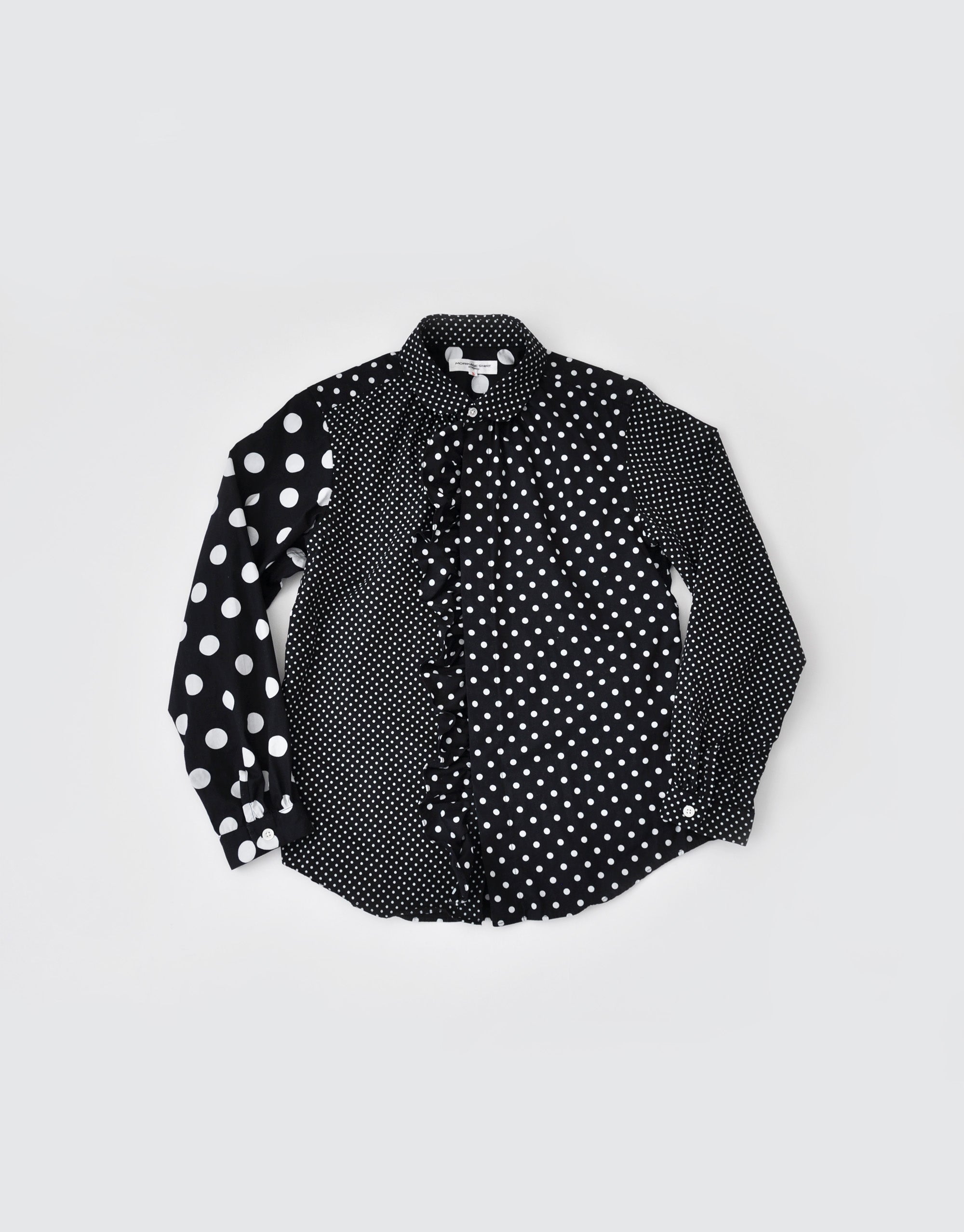 MORIKAGE パッチワークフリルシャツ フリルシャツ、再入荷のお知らせ – MORIKAGE SHIRT KYOTO