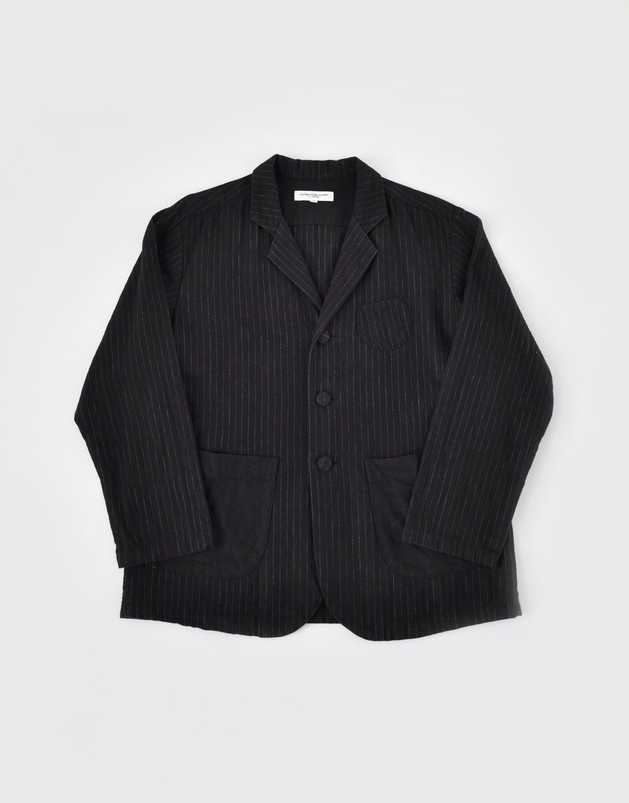 ピンストライプのジャケット – MORIKAGE SHIRT KYOTO
